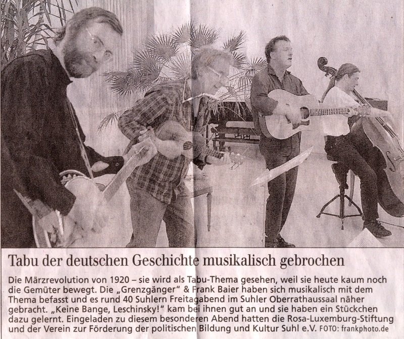 Konzert in Suhl: 18. März 2005