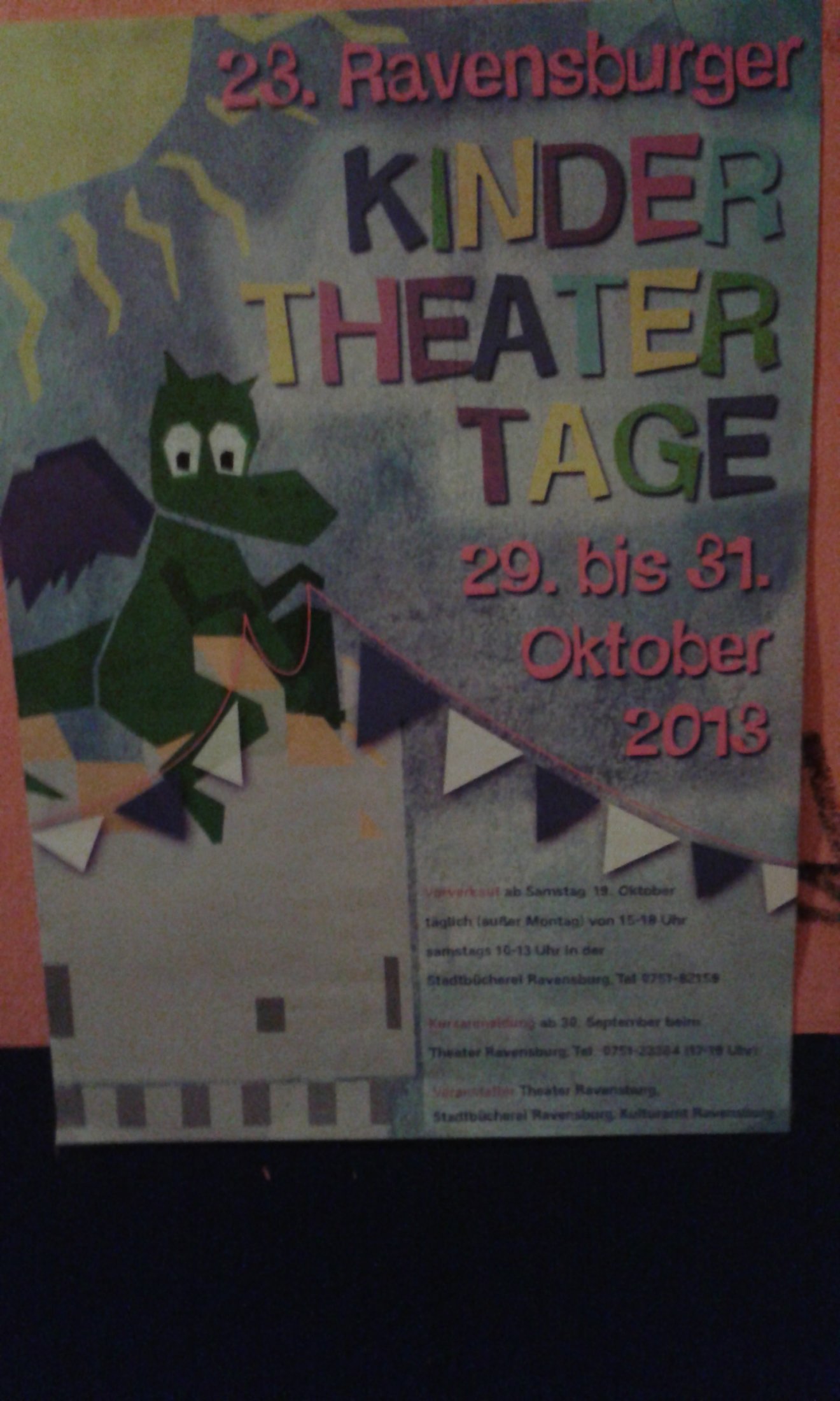 Kindertheatertage Ravensburg 2013