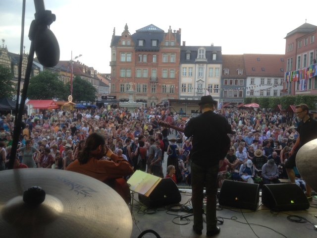 Rudolstadt 2014 (große Bühne, Soundcheck